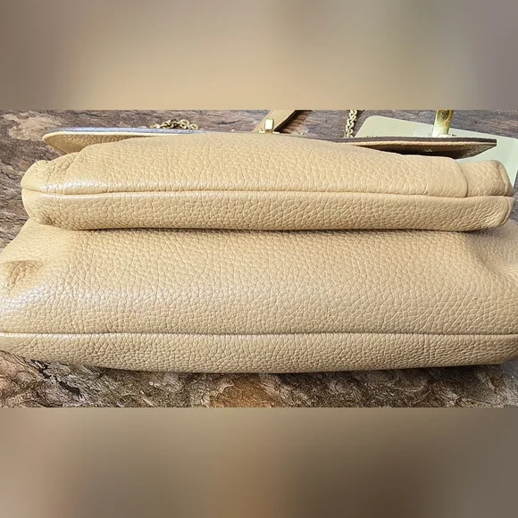 MCM Beige Leather Shoulder Bag - Picture 13 of 15